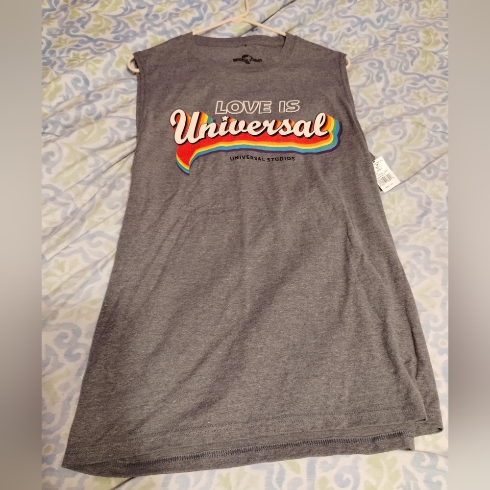Love is Universal- Universal Studios tank top